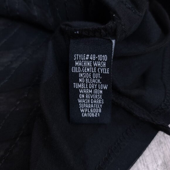 Rock & Roll Cowgirl Shirt Womens XXL Black Starburst Sequin Long Sleeve Country - Picture 6 of 6